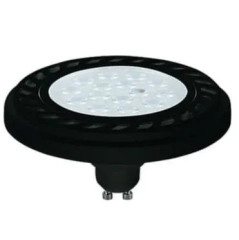 Żarówka ES111 LED LENS 9W 3000K czarna