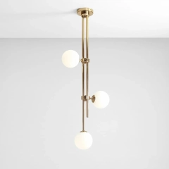 Lampa sufitowa HARMONY 3 złota