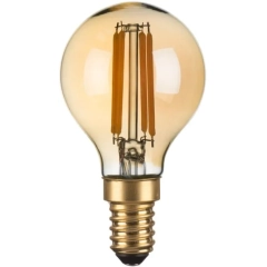 Żarówka LED E14 DIMM AMBER 4W 2200K