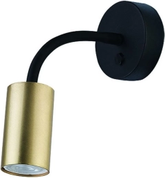 Kinkiet, lampa ścienna EYE FLEX S złoty