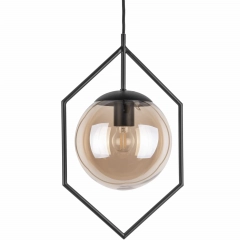 Lampa wisząca DIAMOND brązowa