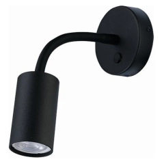 Kinkiet, lampa ścienna EYE FLEX S czarny