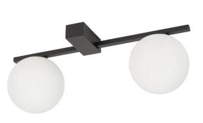 Lampa sufitowa, listwa PIK II czarna