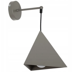 Kinkiet, lampa ścienna SET szara