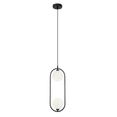 Lampa sufitowa, wisząca LUPUS 2 czarna
