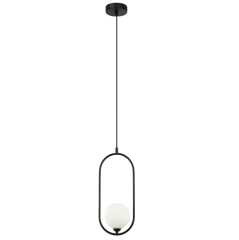 Lampa wisząca LUPUS 1 czarna