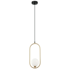Lampa wisząca LUPUS 1 złota