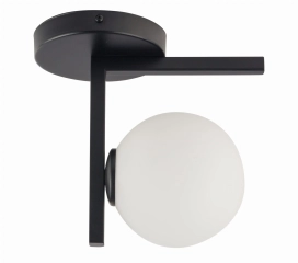 Lampa sufitowa ANDY 1 czarna