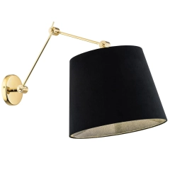 Kinkiet, lampa ścienna ZAKYNTOS PLUS czarna