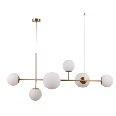 Lampa wisząca VAILANTE mosiężna