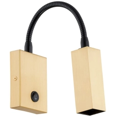 Kinkiet, lampa ścienna ROCKSTAR złota