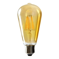 Żarówka LED 4W ST64 AMBER 2200K