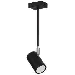 Lampa sufitowa NORANO czarna