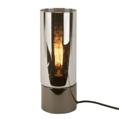 Lampa stołowa LAX szkło dymione