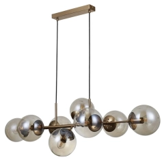 Lampa sufitowa, wisząca MOLITE mosiądz