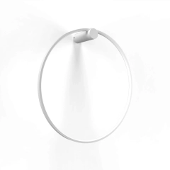 Kinkiet, lampa ścienna MIRROR 60 biała