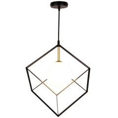 Lampa sufitowa wisząca WEERT czarna