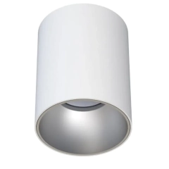 Lampa sufitowa, spot EYE TONE biały, srebrny