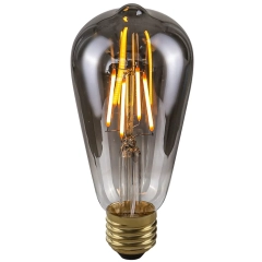 Żarówka E27 4W 2200K ST64 Smoke