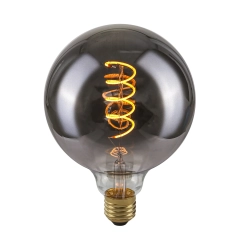 Żarówka E27 G125 SPIRAL SMOKE 4W 2200K
