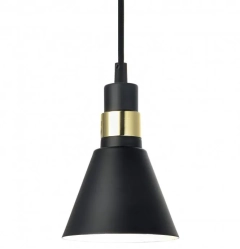 Lampa wisząca BIAGIO 1 czarna