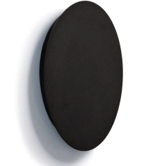 Lampa ścienna, kinkiet RING LED S czarny
