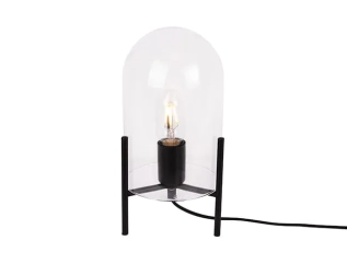 Lampa stołowa GLASS BELL transparentna