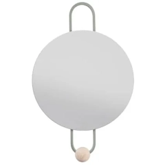 Lustro z wieszakiem BRIGHT zielone