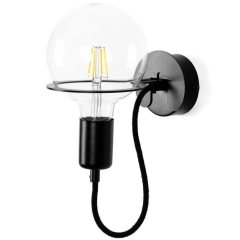 Kinkiet LOFT czarny 6W