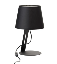 Lampa stołowa GRACJA czarna