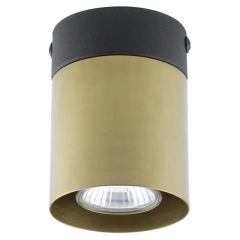 Lampa sufitowa, spot VICO czarny, złoty