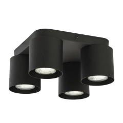 Lampa sufitowa VICO IV czarna