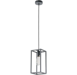 Lampa wisząca SIGALO 1 szara