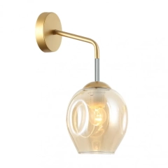 Lampa ścienna, kinkiet BORGO złoty