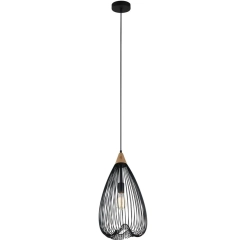 Lampa wisząca NUKA czarna