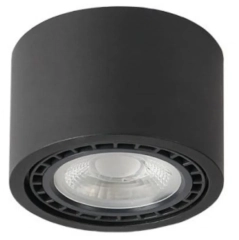 Lampa sufitowa, spot ECO ALIX czarny