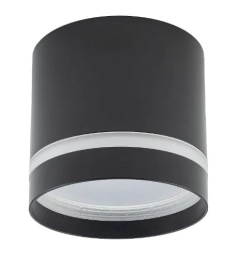 Lampa sufitowa, spot CRES czarny
