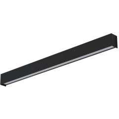 Lampa ścienna kinkiet STRAIGHT LED M czarna