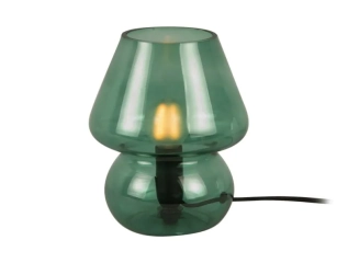 Lampa stołowa GLASS VINTAGE zielona