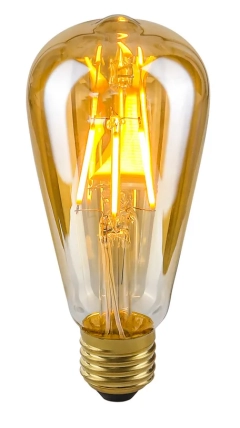 Żarówka E27 4W 2200K ST64 Amber
