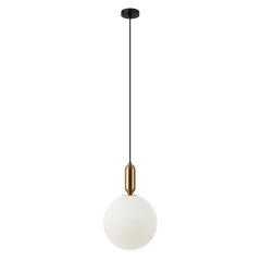 Lampa wisząca ALDEVA 1L brąz antyczny