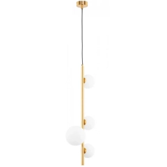Lampa sufitowa wisząca TAIDA 4 złota