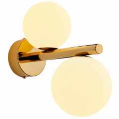 Kinkiet, lampa ścienna TAIDA 2 złoty