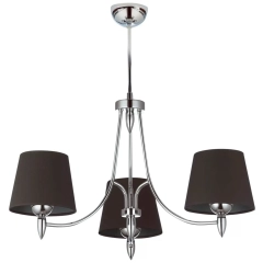 Lampa sufitowa wisząca GALAXY 3 czarna