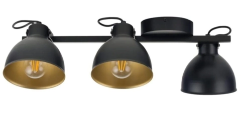 Lampa sufitowa MARS 3 czarny