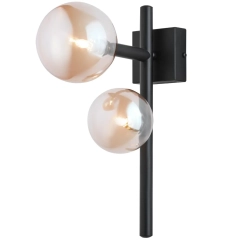 Lampa ścienna kinkiet NEPTUN czarny