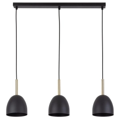 Lampa sufitowa wisząca NORD 3 czarna