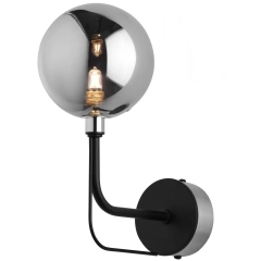 Kinkiet, lampa ścienna ERIS czarny