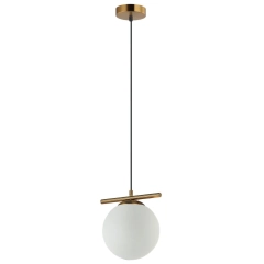 Lampa sufitowa, wisząca MERSETA 1L brąz antyczny