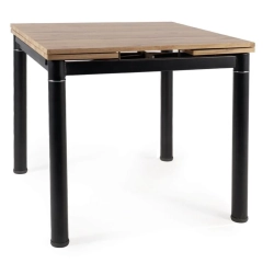 Stół rozkładany GD082 80-131 cm dąb artisan